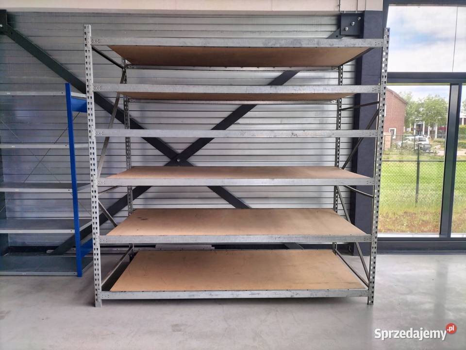 Regały magazynowe paletowe półkowe przemysłowe Wieluń