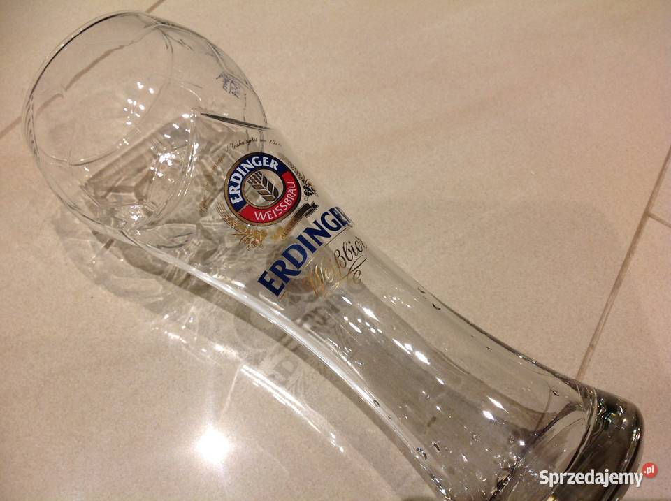 Szklanka Pokal do Piwa Erdinger Weisbier poj 05 Nowa Sól