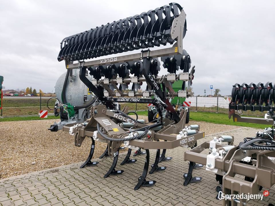 Agregatkultywator bezorkowy Rolex 3m Dostępny Agregaty