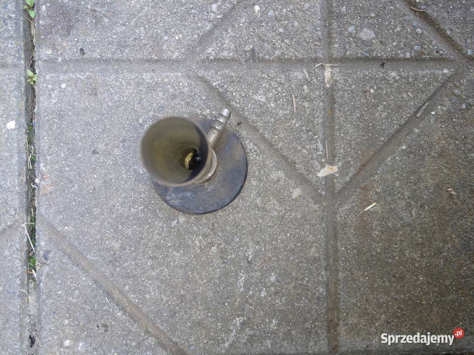 Palnik Bunsena laboratoryjny szkoła chemia PRL Bielsko-Biała