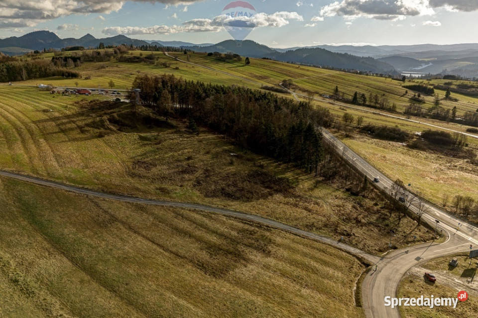 93ar Usługowa działka w Kluszkowcach 143m Kluszkowce