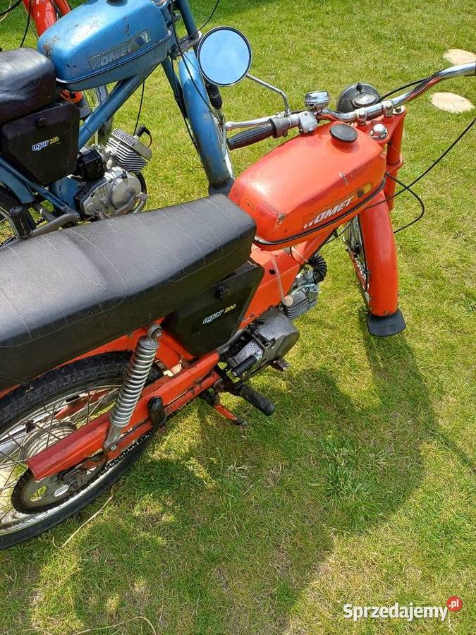 motorower romet ogar 200 Motocykle, skutery, quady Borówno