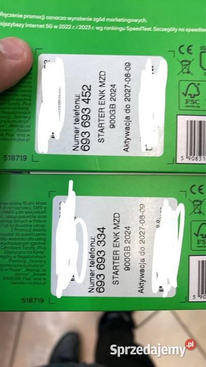 Platynowe numery telefonu sieć plus Plus (dawniej simplus) Dębica