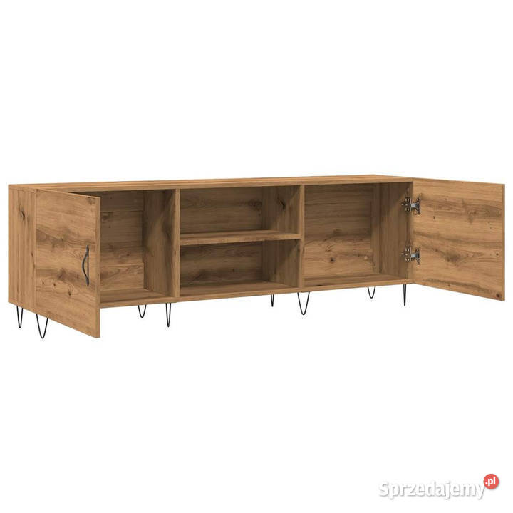 Szafka TV dąb artisan 150x30x50 materiał Warszawa