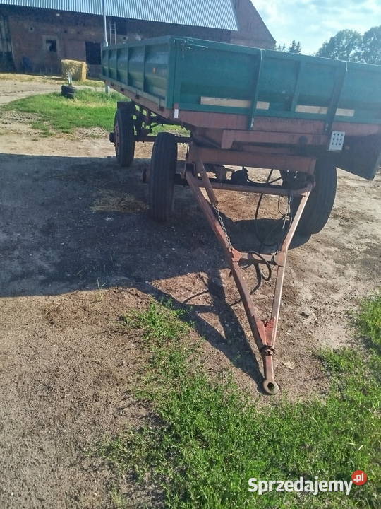 Przyczepa Autosan DD55 50 Przyczepy rolnicze wielkopolskie Wieleń