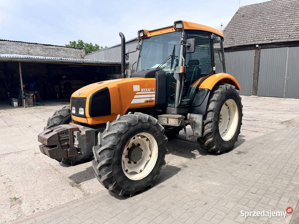 Ciągnik rolniczy renault cergos 340
