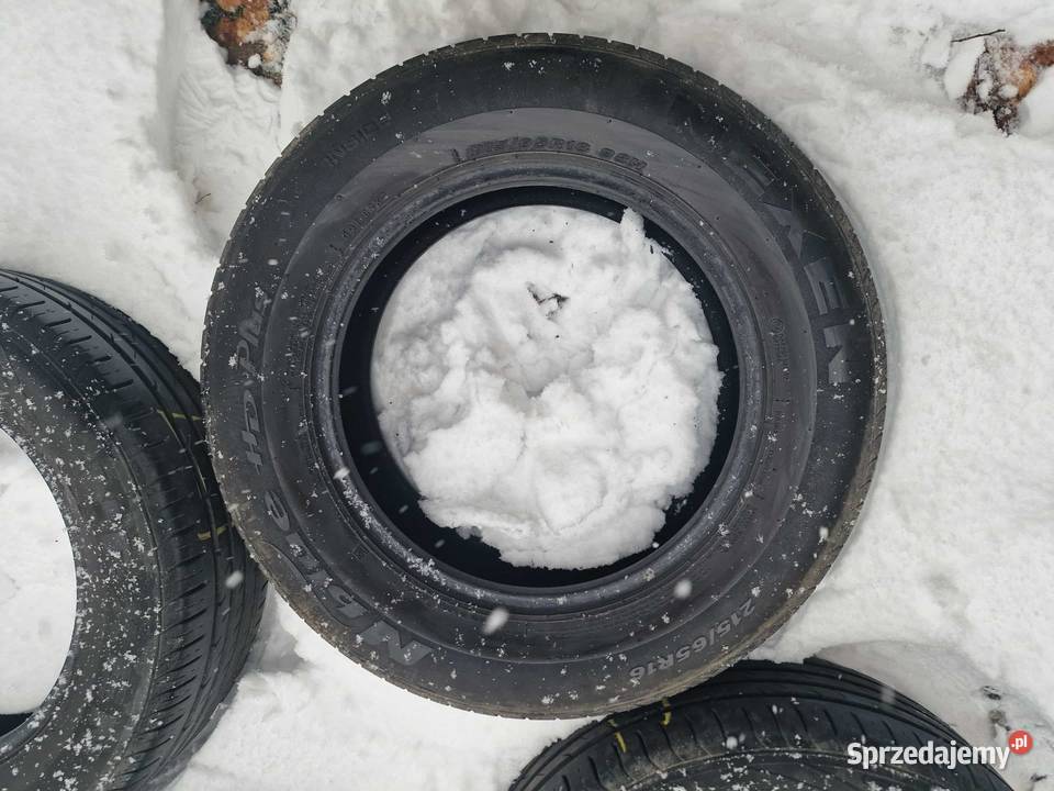 OPONY LETNIE 21565R16 OKAZJA 4 ŁADNE małopolskie Nowy Sącz sprzedam