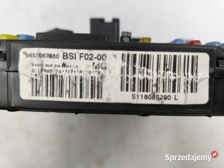 Sterownik Silnika Citroen C2 14 KFV 9657018480 Wyszków
