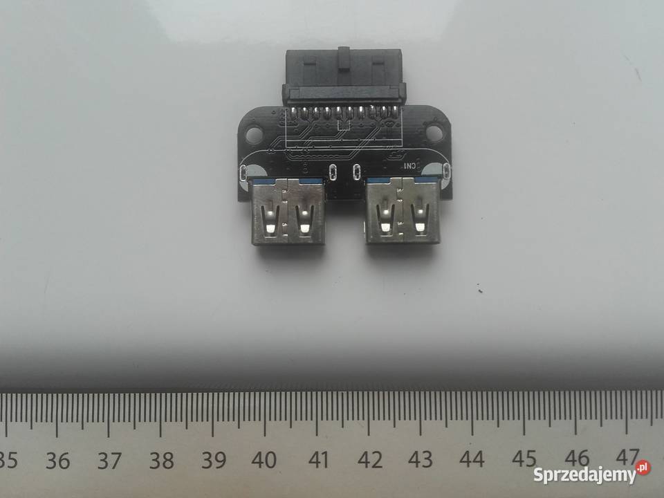 Adapter USB 3031 typ IDC 19P20P na USB A złącze Bydgoszcz sprzedam