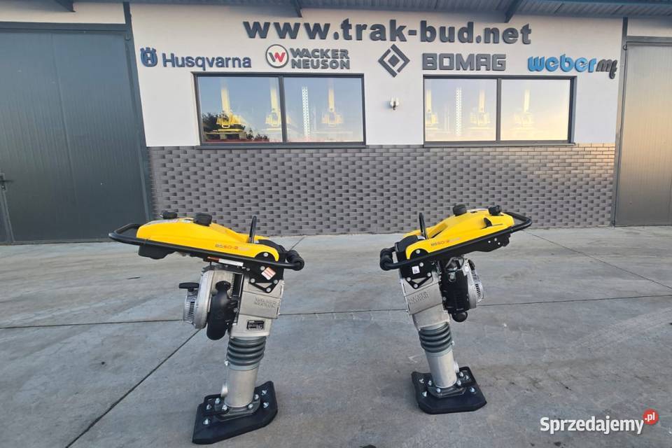 Zagęszczarka stopowa skoczek Wacker Neuson