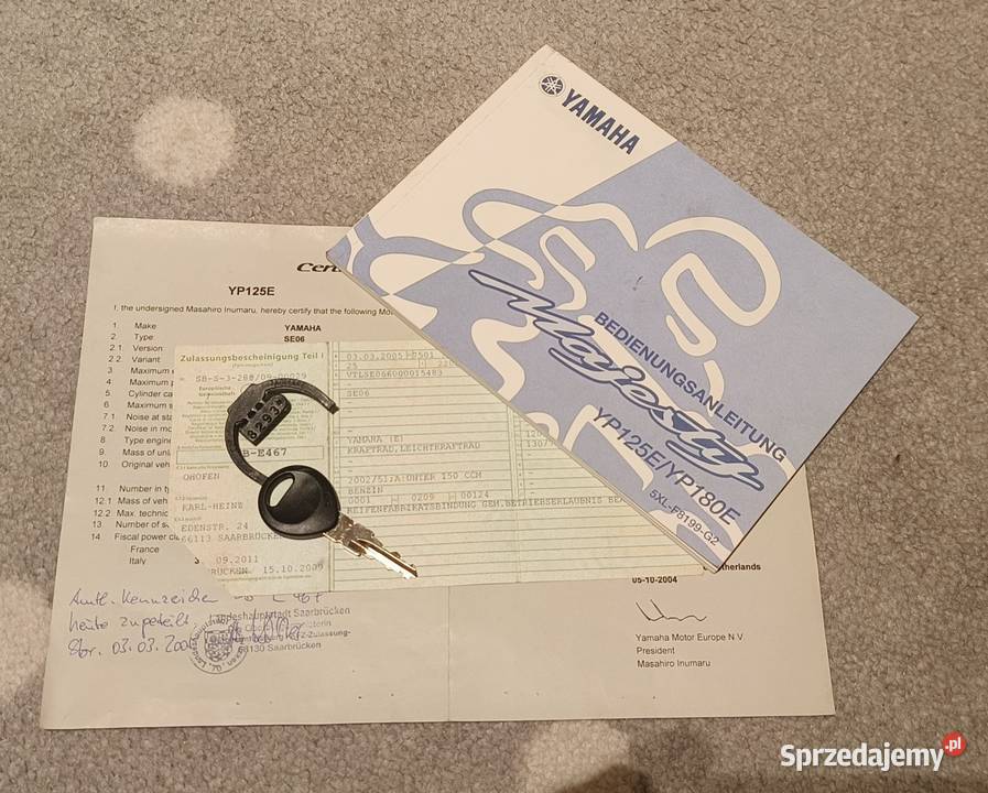 Skuter Yamaha Majesty 2 Wrocław