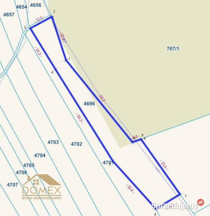 Grunt 1319m2 Sopotnia Mała rolna śląskie