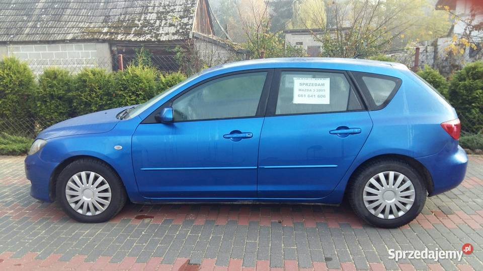 MAZDA 3 2005 NIEBIESKA SPRZEDAM Białystok
