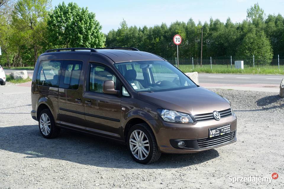 VW CADDY 16TDI 102 DSG LIFT MAXI DŁUGI 7OSOBOWY Buczkowice