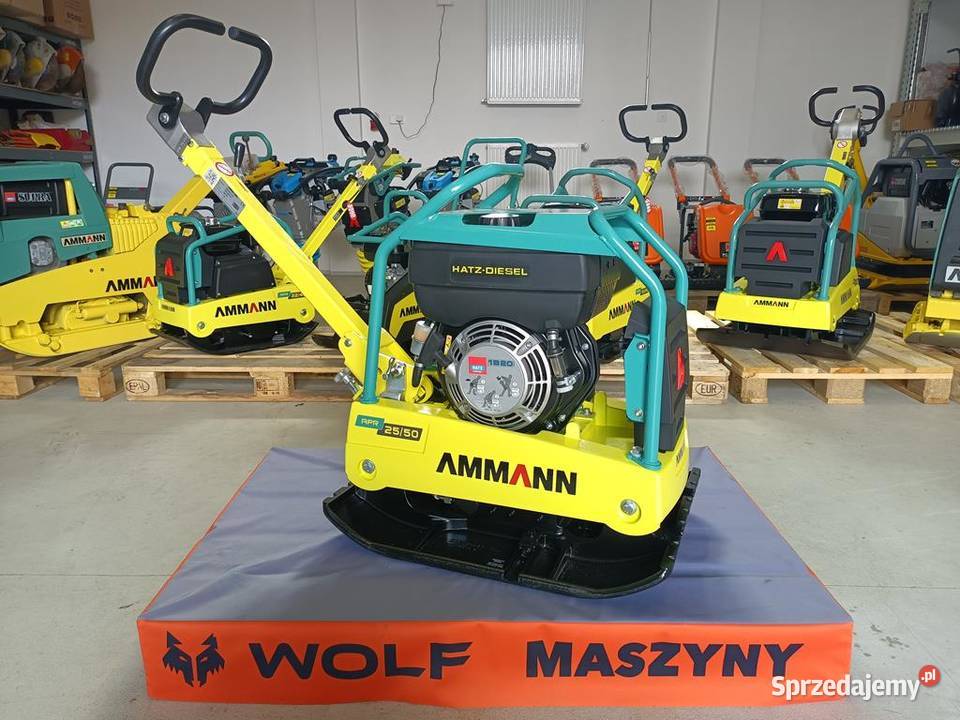 ZAGĘSZCZARKA REWERSYJNA AMMANN APR 2550 HA NOWA