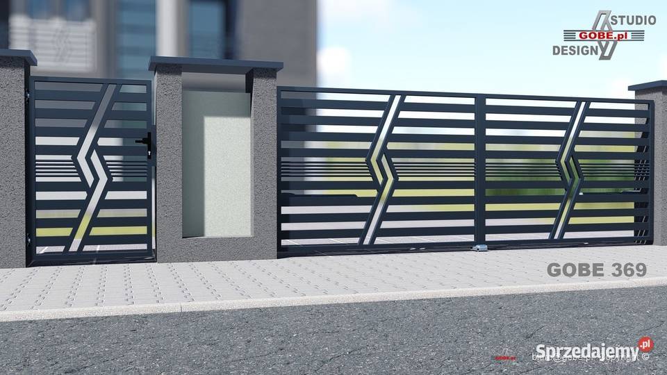 Bramy furtki nowoczesne ogrodzenia panelowe Gliwice sprzedam