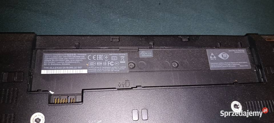 Lenovo ThinkPad t580 i7 laptop Intel Core i7 Naklik