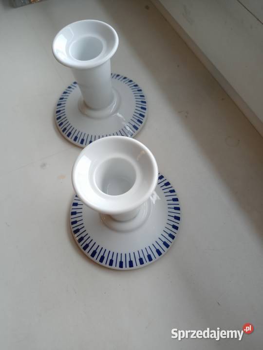 Świeczniki porcelanowe Lyngby Poznań