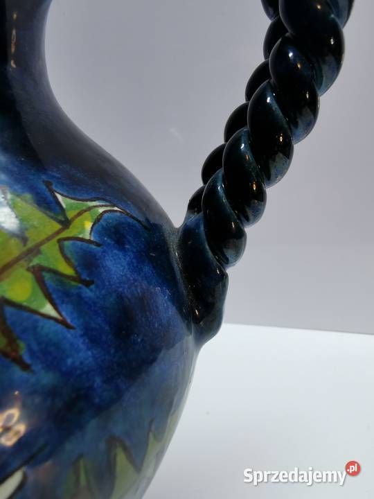 dzbanek ręczna malatura HINDELANDER Porcelana i szkło lubelskie Lublin sprzedam