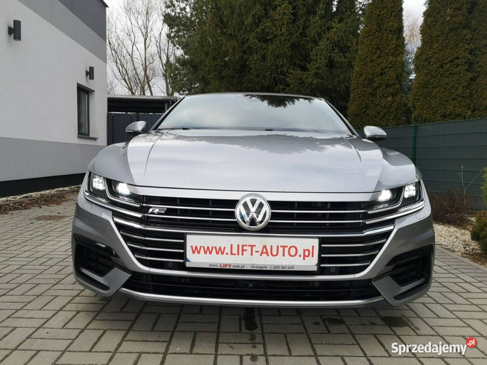 Volkswagen Arteon 20TDI 190 RLine Skóra Automat elektrycznie ustawiane fotele Strzegom sprzedam