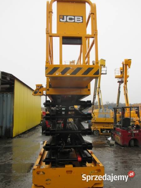 Podnośnik nożycowy zwyżka 16m JCB S4550E wielkopolskie Pleszew sprzedam