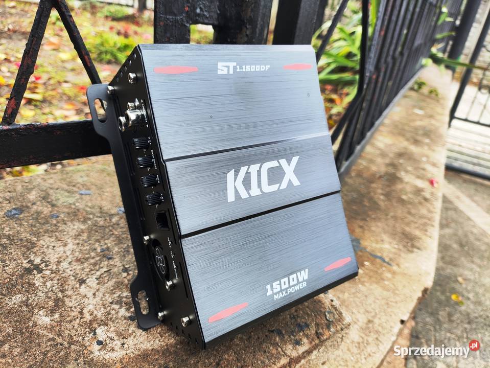 Wzmacniacz samochodowy 1 kanałowy monoblok KICX Niegowonice