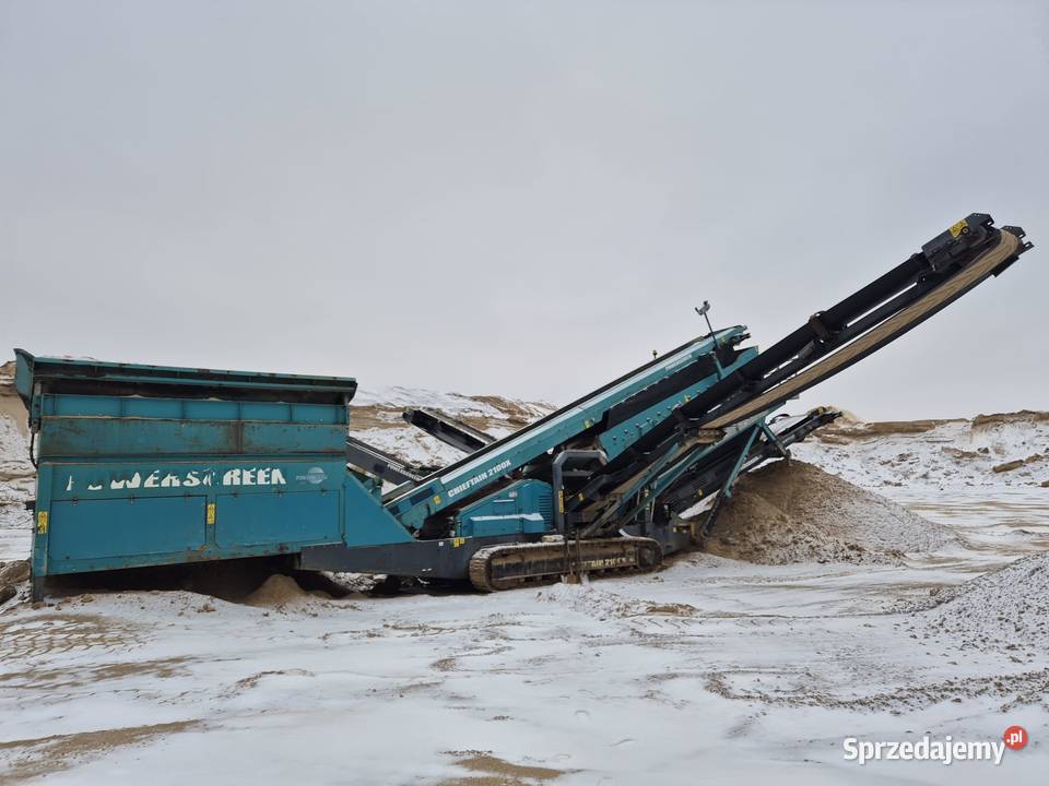 Powerscreen Chieftain 2100X 3D Mobilny Pozostałe