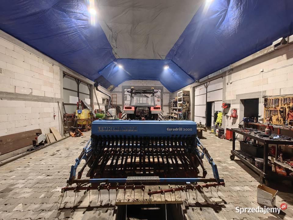 Zestaw uprawowo siewny lemken hassia 3 m Krzczonów-Folwark