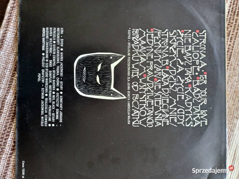 Płyta gramofonowa Maanam Ściemnia się