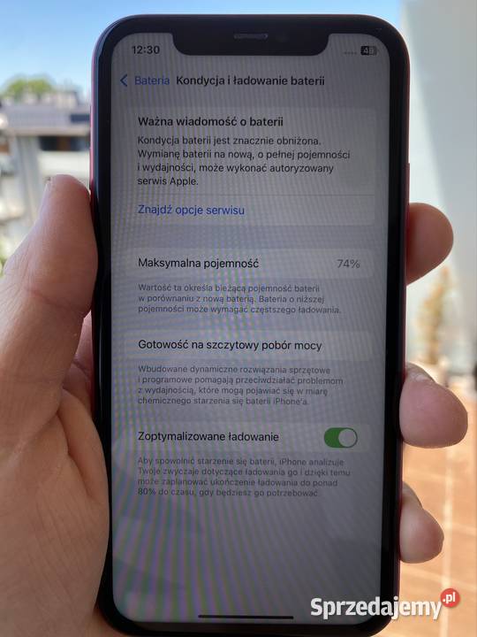 iPhone 11 red mazowieckie Siedlce