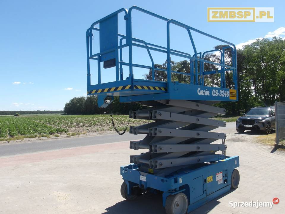 Podnośnik nożycowy zwyżka 12 m Genie GS3246 Pleszew
