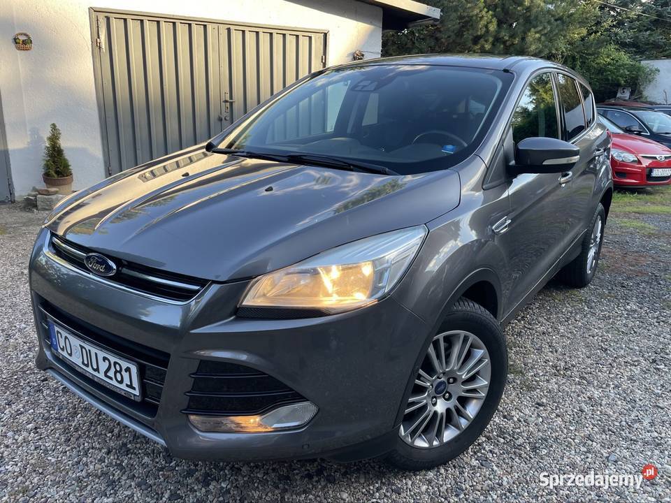 Ford Kuga 4x4 163 Pół Skóra Navi Park Pilot wspomaganie kierownicy dolnośląskie Jelenia Góra