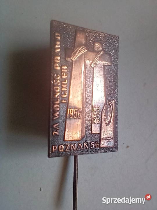 Odznaka upamiętniająca poznański czerwiec 1956 r Skórzewo