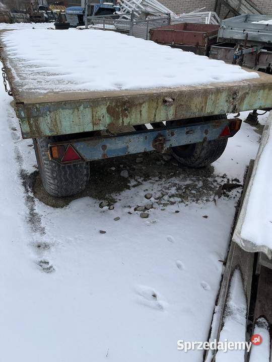 przyczepa 10t wywrot kipper Przyczepy rolnicze lubelskie Końskowola