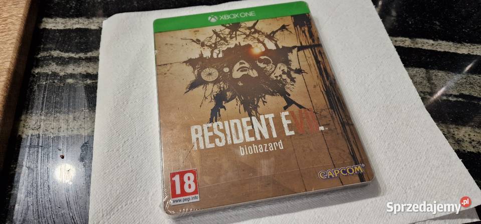Resident evil 7 VII Biohazard xbox one steelbook Augustów