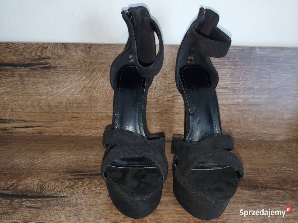 NOWE eleganckie sandały na wysokim obcasie Bełżyce