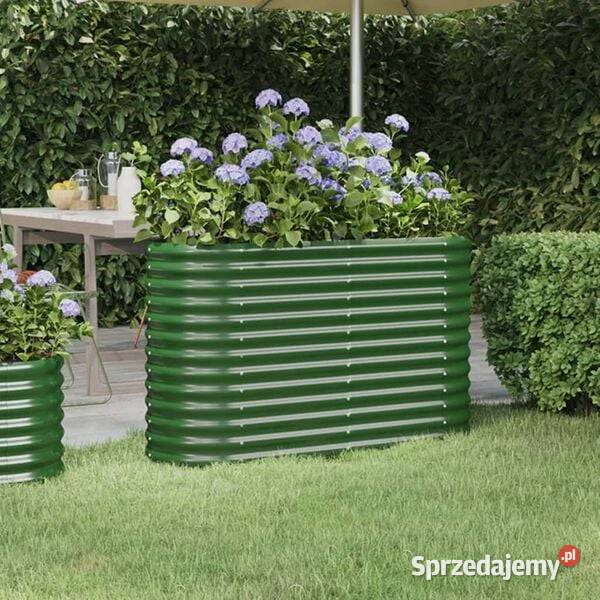 vidaXL Podwyższona donica stal Warszawa