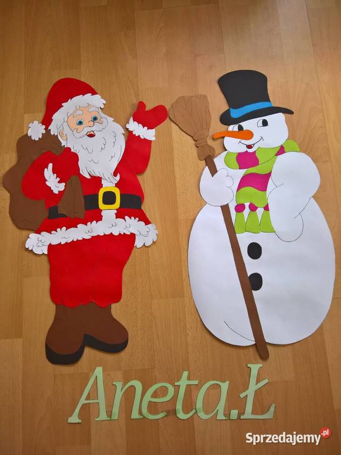 Dekoracje na Mikołajki z brystolu 504 102 444 Garwolin