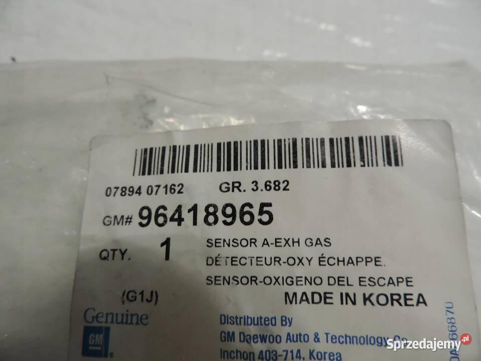 Sonda Lambda Opel antara 96418965 NOWA