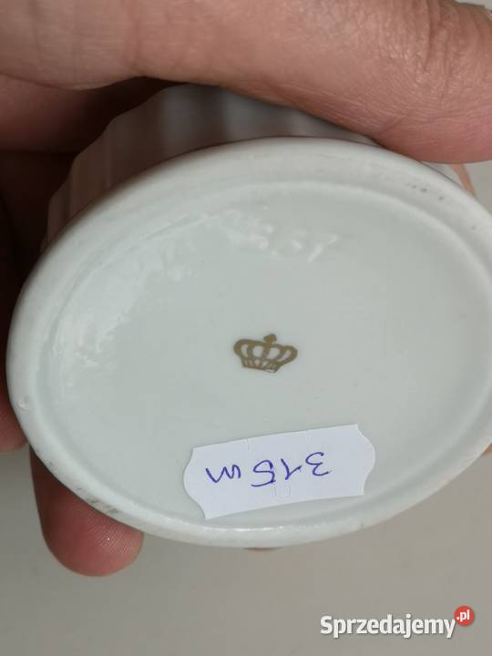Puzderko z jelonkiem porcelana Bawaria