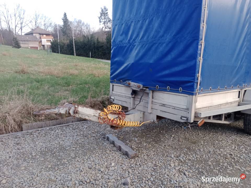 Przyczepa 2osiowa najazdowa SAM DMC 6500 Limanowa