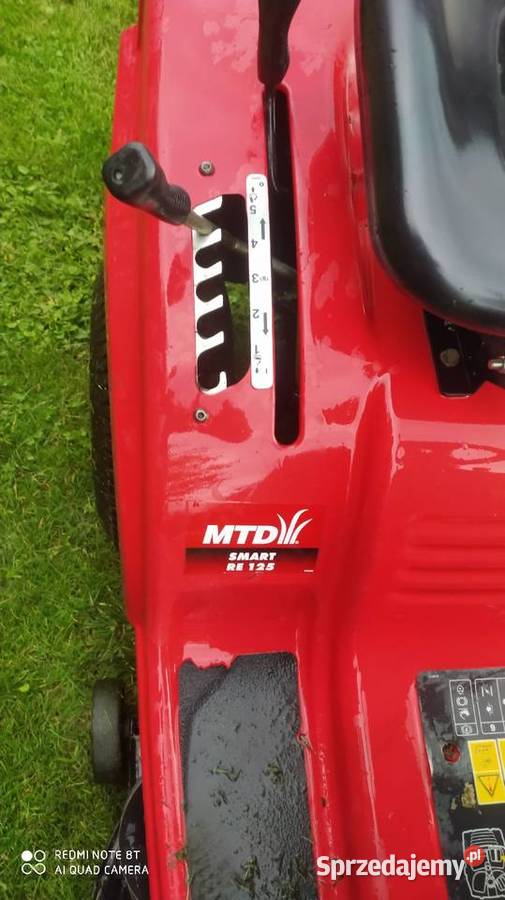 Traktorek kosiarka mtd re125 lubelskie Bukowina