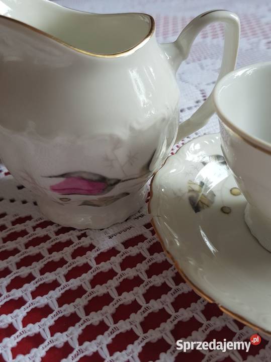 Bogucice śląska stara porcelana serwis filiżanka Kielce