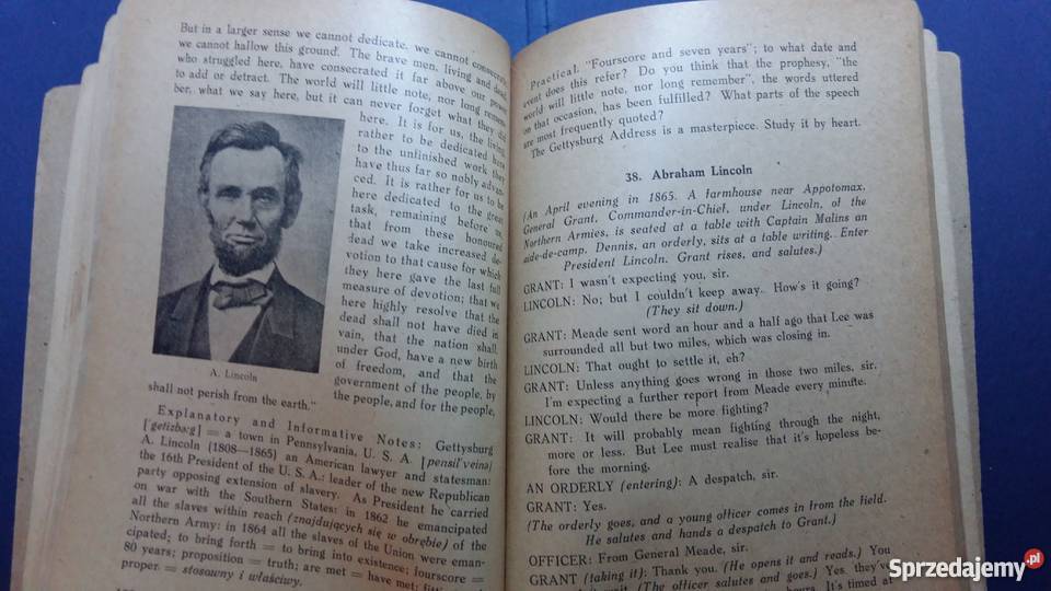 Readings about England and America 1946r Klara Łódź