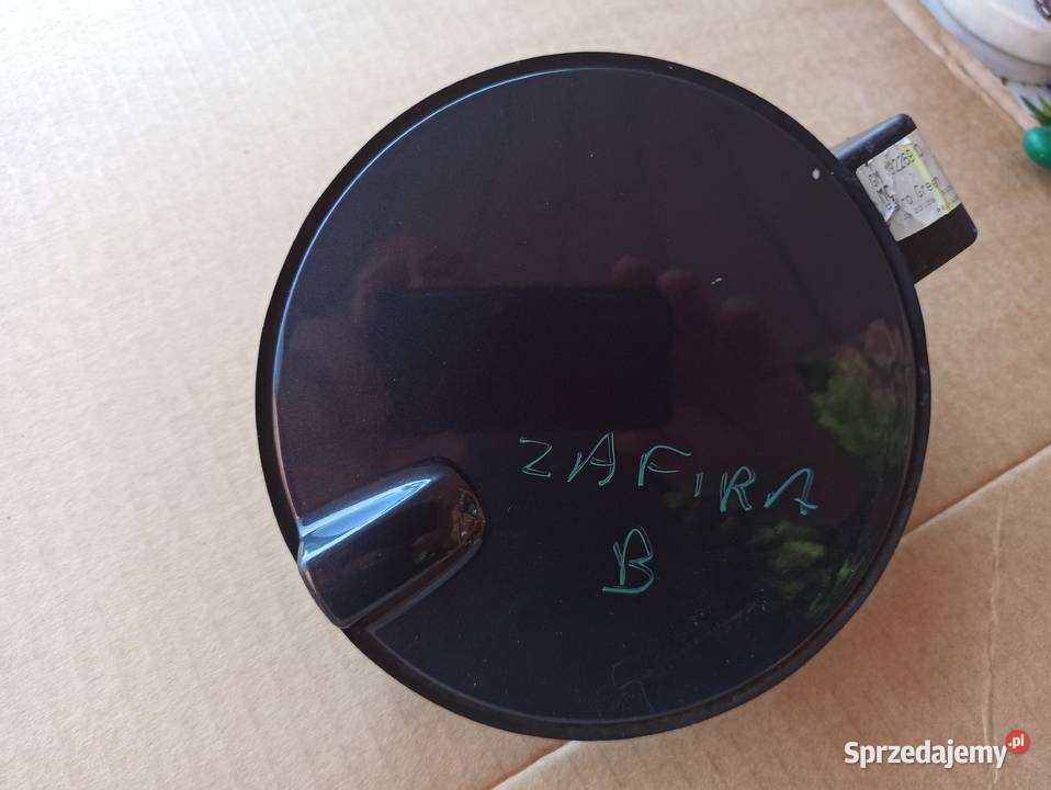 Opel Zafira B Klapka wlewu paliwa metro green