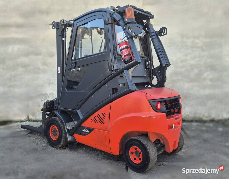 Linde H35D DIESEL wolny skok FULL 2700 mtg Rybnik