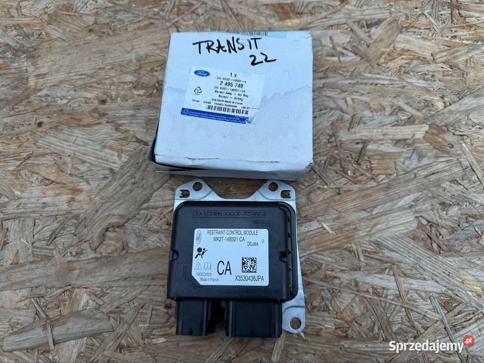 Sensor moduł poduszek airbag Ford transit mk8 Komputery wielkopolskie Sieraków sprzedam