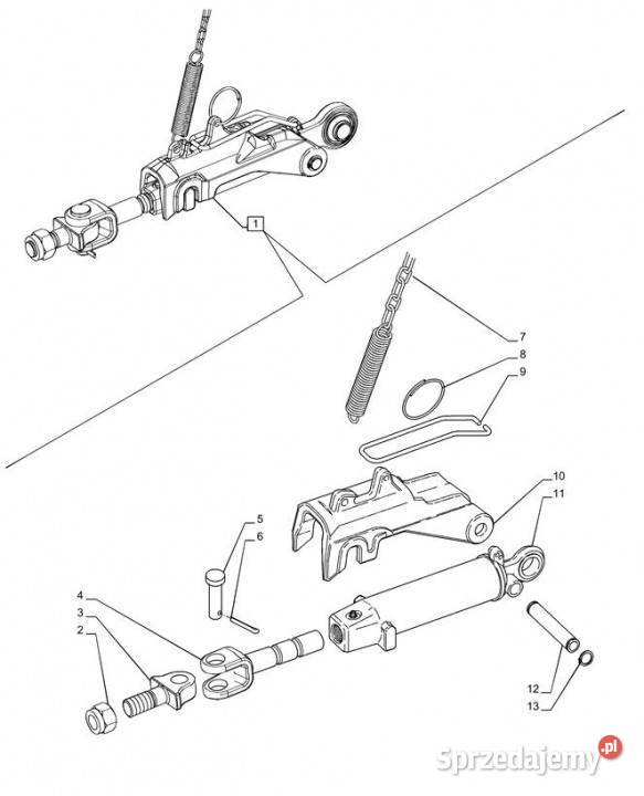 Holland T6090 T6070 Drazek stabilizatora Jastrzębniki sprzedam
