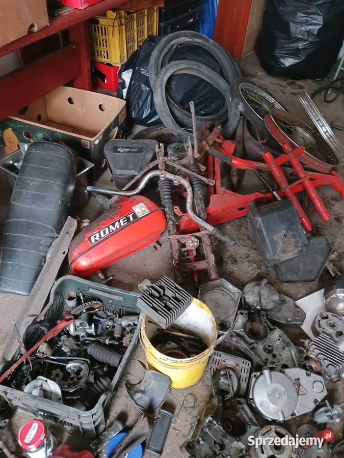 Motorynka plus romet w częściach Pcim