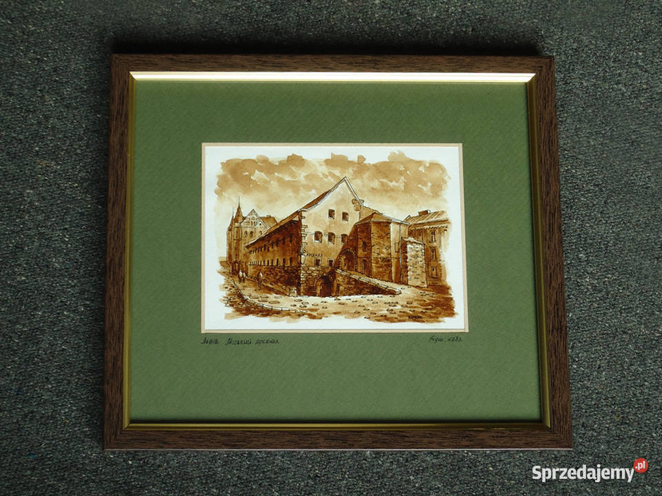 Grafika Lwów Arsenał miejski Warszawa